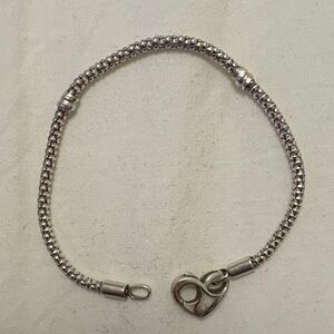 7 inch Pandora Silver bracelet